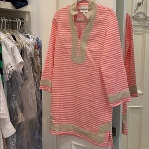 Linen striped tunic